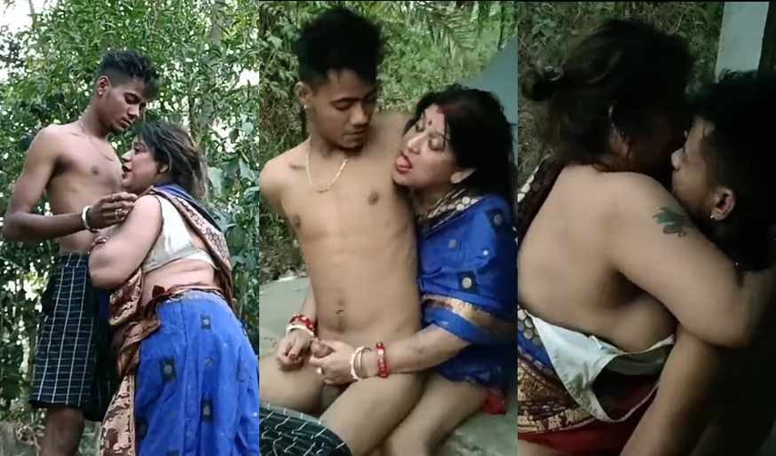 Fucking village aunty sex XXX MMS video