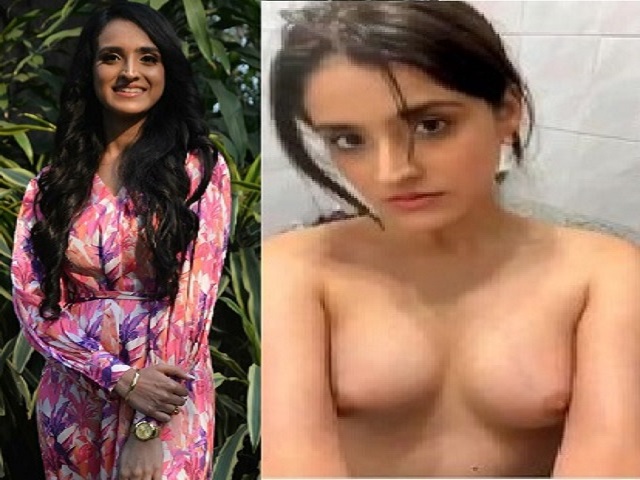 Slim maal small boobs show lover viral MMS